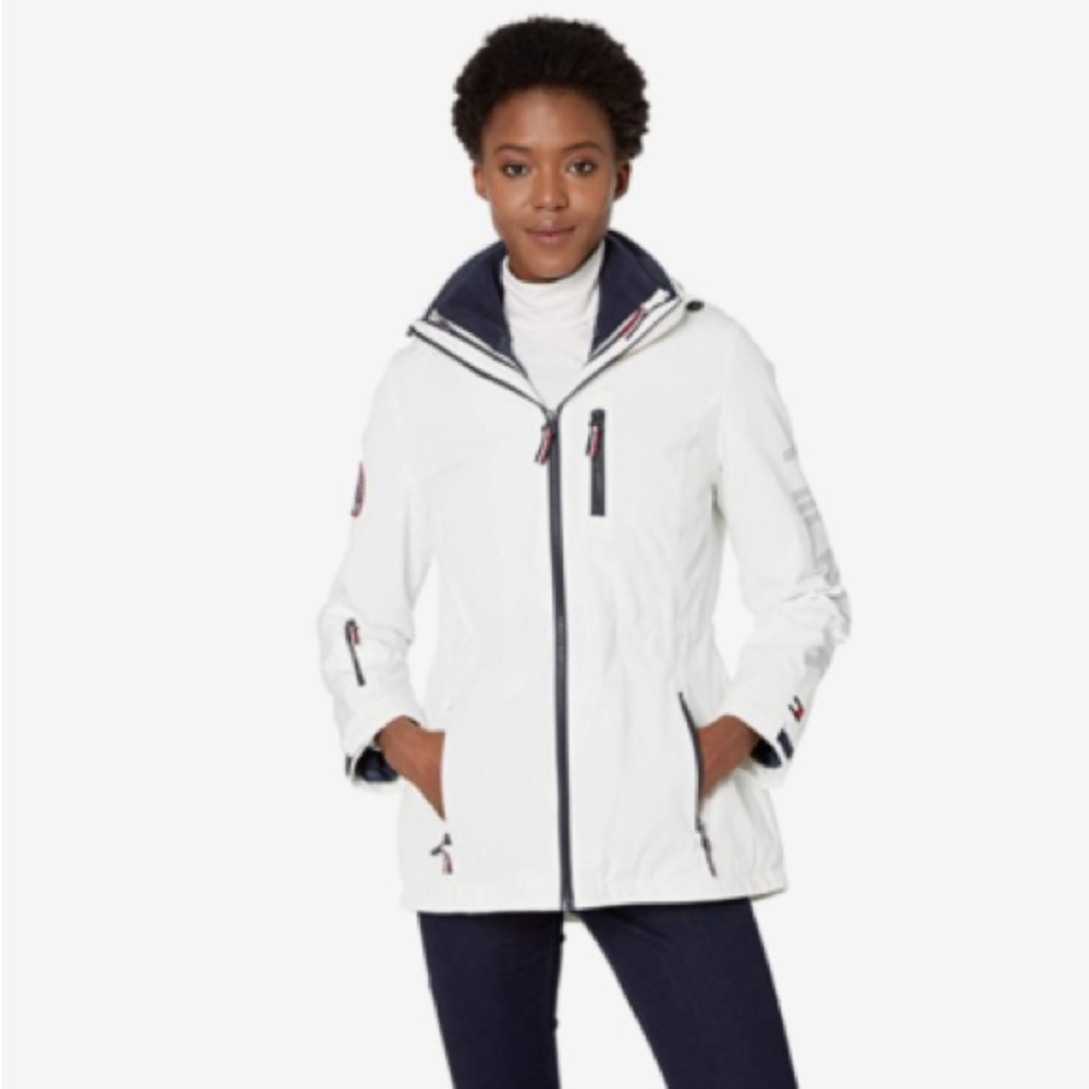 TOMMY HILFIGER Women’s 3 in 1 Systems Anorak Hooded Jacket